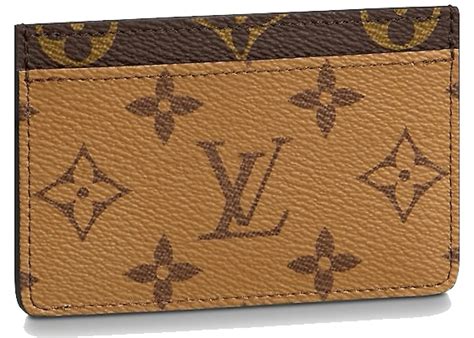 louis vuitton reverse monogram pochette|louis vuitton card holder monogram.